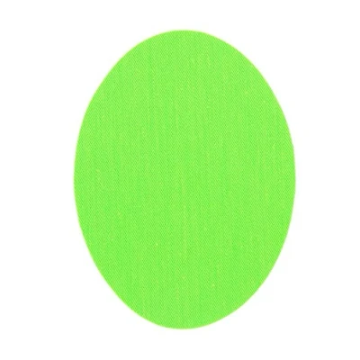 Imagen de 6 rodilleras niños color Flúor verde termoadhesivas de plancha. Coderas para proteger tu ropa y reparación pantalones, chaquetas, jerseys, camisas. 10,5 x 8 cm. Ref. 58