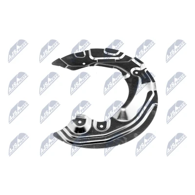 Imagen de NTY HTO BM 006 Chapa Protectora de Disco Freno Eje delantero, izquierda BMW: 3 Coupé, 2 1 Hatchback