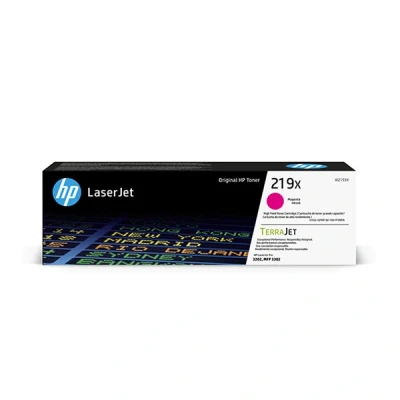 Imagen de Tóner HP 219X de alta capacidad Laserjet, Aproximadamente 3200 páginas, Planet Partners, Magenta