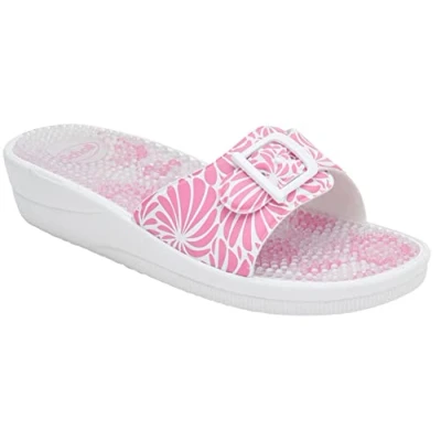 Imagen de Scholl New Massage , Sandal Mujer, Blanco/Rosa, 38 EU