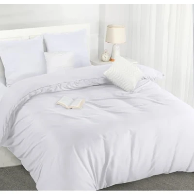 Imagen de Utopia Bedding Funda Nordica 220 x 240 Microfibra Juego de Edredon 220x240 cm y 2 Fundas Almohada 65x65 (Blanco)