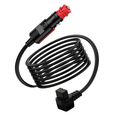 Imagen de 3.5M 12V Cable de mechero para Nevera Portátil Alpicool, Dometic, ICECO, Costway, Waeco CF, ARB, Setpower, DC 12/24V alimentación Refrigerador Coche