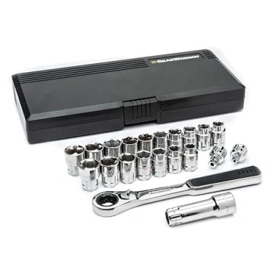 Imagen de GearWrench k d8921 Gear Llave 21pieza Pass Thru Juego de trinquete disco 3/8 &quot;