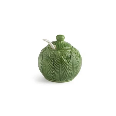 Imagen de Excelsa Foliage Azucarero con cuchara, cerámica