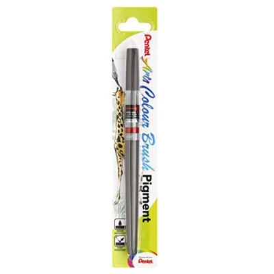 Imagen de Pincel Recargable Color Brush con Tinta pigmentada. Gris.