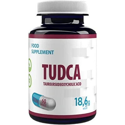 Imagen de TUDCA (Tauroursodeoxycholic acid) 250mg 60 cápsulas veganas, Suplemento de Alta Potencia