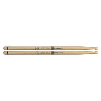 Imagen de Promark TXDCBYOSW &quot;Bring Your Own Style&quot; Byos Hickory Oval Wood Tip Drum Stick