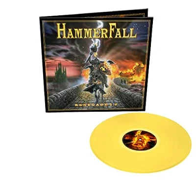 Imagen de Hammerfall Renegade 20 Yeat Anniversary Edition (LP AMARILLO) [Vinilo]