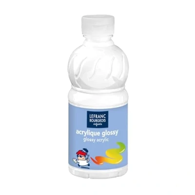 Imagen de Lefranc Bourgeois Pintura acrílica, Color Blanco, 250ML (L&amp;B 807540)