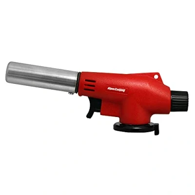 Imagen de Bunsen soplete de soldadura Vulcano gas, con encendido piezoeléctrico para cartuchos gas (soplete sin cartuchos)