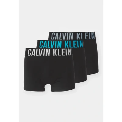 Imagen de Calvin Klein Underwear Intense Power Trunk 3 PACK Culotte White/mad grey/mediterrane, Hombre, Talla: XL, grey/mediterrane