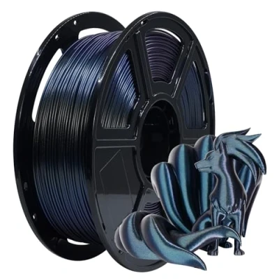 Imagen de FLASHFORGE filamento PETG de alta velocidad 0.069 pulgadas, impresora 3D actualizado con mayor resistencia al impacto, precisión dimensional carrete 2.2 libras,