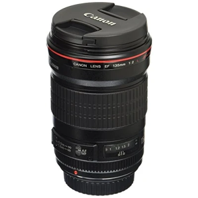 Imagen de Canon EF 135mm f/2L USM Objetivo para (Distancia Focal Fija 135mm, Apertura f/2 32, diámetro: 72mm) Negro