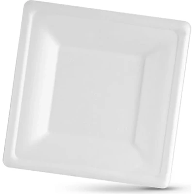 Imagen de Algon Set de 25 Platos Desechables Tamaño 16 cm Resistentes y ecológicos, ideales para fiestas, eventos reuniones