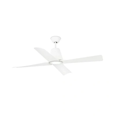 Imagen de Faro Barcelona 33480 14 TYPHOON LED Ventilador de techo blanco con motor DC