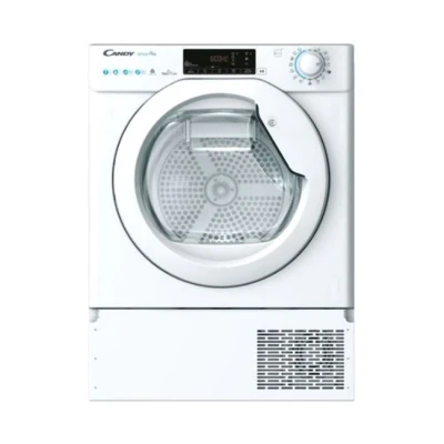 Imagen de Candy Smart Pro BCTD H7A1TE S, Secadora Condensación Integrable, 7KG, Bomba Calor, Pantalla Text, WiFi, App hOn, 15 Ciclos, Cajón 5L, Certificado Lana, Antiarrugas, Inicio 24H, Clase A+, Blanco