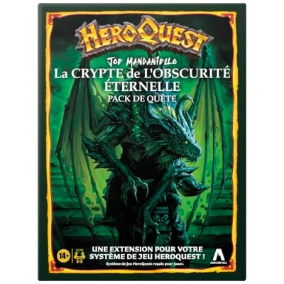 Imagen de Avalon Hill Paquete de búsqueda HeroQuest la Cripta Oscuridad eterna por Joe Manganiello (Requiere El Sistema Juego HeroQuest) Versión en español