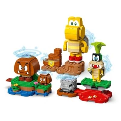 Imagen de LEGO Super Mario Big Bad Island Expansion Set 71412 Kit de construcción; juguete coleccionable para niños 7 años en adelante (354 piezas)