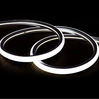 Imagen de EUROXANTY Tira Led Flexible Neon para Empotrar Con Fuente Alimentación Strip Light Cocina Interior 5 Metros Blanco