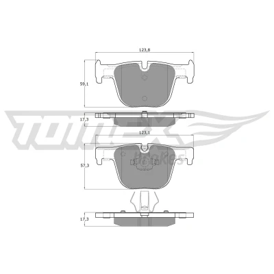 Imagen de Juego de pastillas TOMEX Brakes TX 19 29