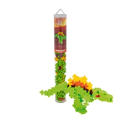 Imagen de Plus Tubos Spinosaurus Puzzles 3D Puzzle 5 Años Juegos Educativos Niños Rompecabezas Juego Construccion 100 Piezas