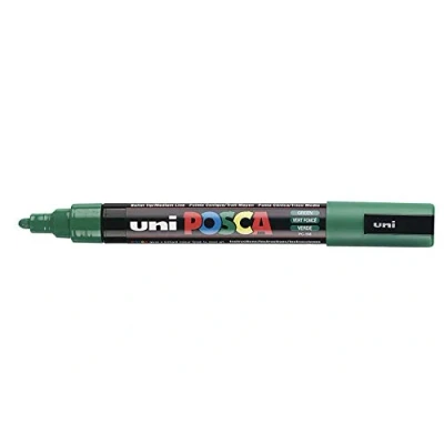 Imagen de Posca Uni Ball Pluma Marcadora PC 5M Verde Individual