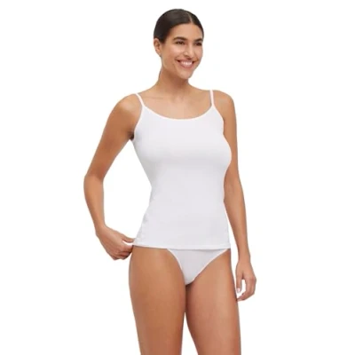 Imagen de FALKE Daily Comfort 2 Pack W S/L SH algodón Transpirable Piezas, Ropa Interior Mujer, Blanco (White 2000), XS