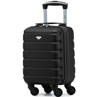 Imagen de Flight Knight Maleta Rigida Ligera De 4 Ruedas Equipaje Mano Cabina Abs Aprobado para Mas 100 Aerolineas como British Airways, Easyjet Y Tamano Maximo Ryanair 40x20x25cm
