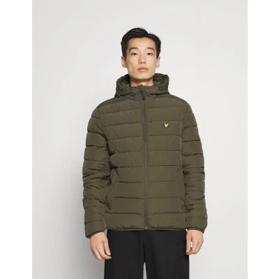 Imagen de Lyle &amp; Scott Lightweight Puffer Jacket Chaqueta de entretiempo, Hombre, Talla: XS, Olive