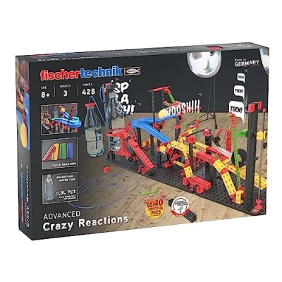 Imagen de fischertechnik Crazy Reactions 569018 kit de construcción para niños, con reacciones en cadena, a partir 8 años