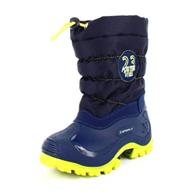 Imagen de Spirale Eric, Botas de Nieve Unisex niños, Azul Lime, 33 EU