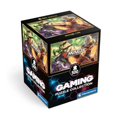 Imagen de Clementoni Cube Magic The Gathering 2 Puzzle De 500 Piezas, Rompecabezas Adultos, Entretenimento, 35564, Multicolor