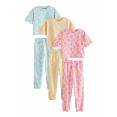Imagen de Next 3 PACK SET Pijama para niños, Talla: 3a, Yellow blue