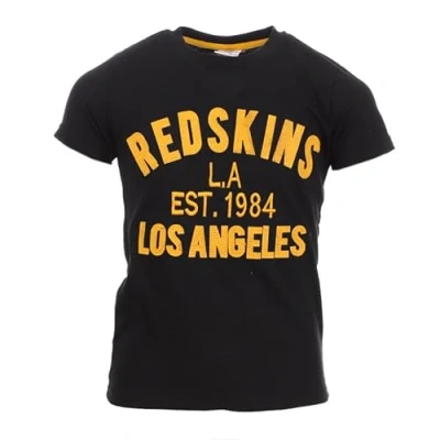 Imagen de Redskins Camiseta Marca Modelo T Shirt Noir Garçon MC