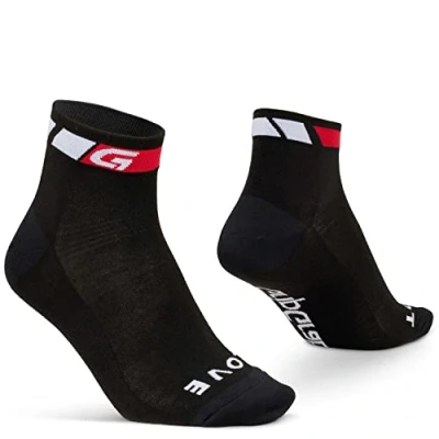 Imagen de GripGrab Calcetines Ciclismo Verano Tobilleros Altura 7cm Pack de 3 Pares e Individual Ciclistas Carretera MTB Unisex, Negro 1 par, S (38 41)