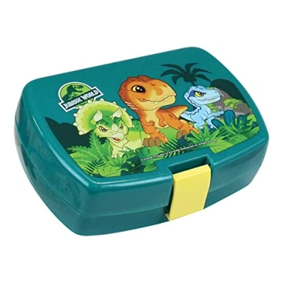 Imagen de FUN HOUSE 006067 Jurassic World Caja de dinosaurios para niño (6,5 x 17 13,5 cm)