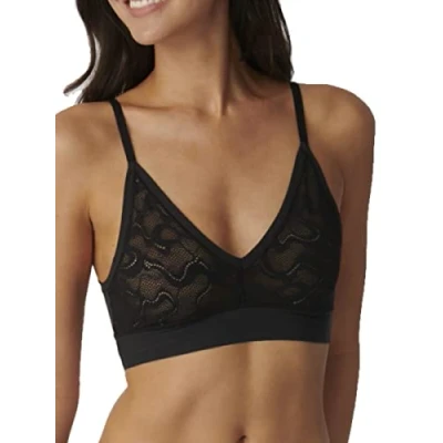Imagen de sloggi Mujer Go Allround Lace Bralette, Negro, Talla única