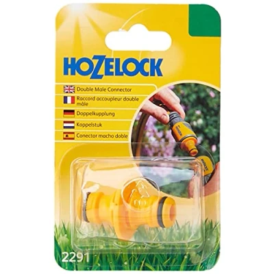 Imagen de Hozelock Conector universal doble para manguera de riego (2291)