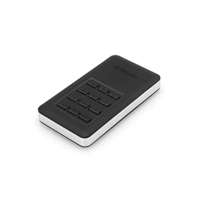 Imagen de Verbatim SSD 256 GB USB 3.1, C, Disco Duro Externo cifrado con Teclado numérico, Negro Store &#039;n&#039; Go