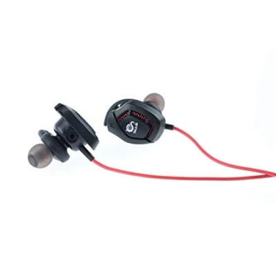 Imagen de Talius intrauricular Gaming Rex Black/Red para Smartphone y PC
