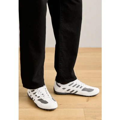 Imagen de Geox Snake Original Zapatillas, Hombre, Talla: 43, Off white/grey Zapatos