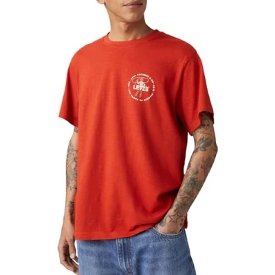 Imagen de Levi&#039;s Relaxed FIT TEE Camiseta estampada, Hombre, Talla: Medium, Archival laso man ketchup