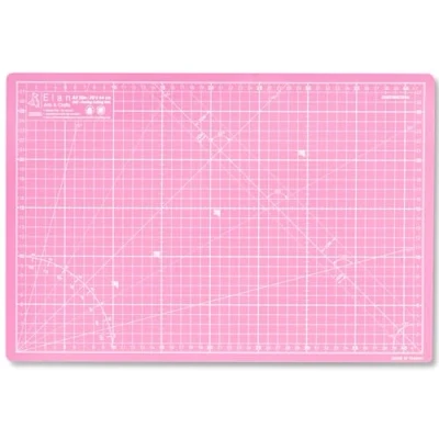 Imagen de Elan Base de Corte A3 Rosa y Morado, Alfombrilla para Patchwork, Autocicatrizante, Tabla Costura, Autorregenerable, Alfombra 44cm x 30cm