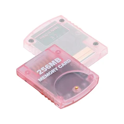 Imagen de Mcbazel Tarjeta de Memoria Almacenamiento para Juegos 256 MB Consola Wii/Gamecube GC