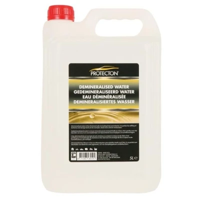 Imagen de Protecton Demineralized Water 1890920 Agua destilada 5L Cisterna