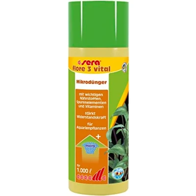 Imagen de sera Flore 3 Vital para Acuario Plantas, 250 ml