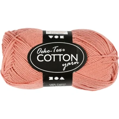Imagen de Creativ Hilo de algodón, rosa antiguo, talla única