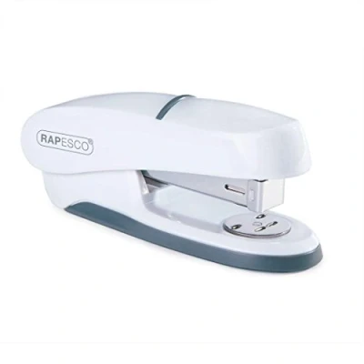 Imagen de Rapesco 1273 P20 Shimma Grapadora de Media Carga, Capacidad 20 Hojas, Blanco