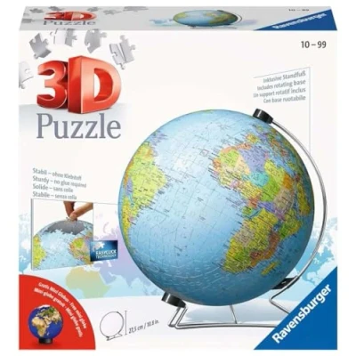 Imagen de Ravensburger 3D Puzzle Globo en alemán, Color 1. (11159)