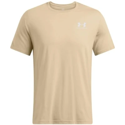 Imagen de Under Armour Sportstyle Camiseta estampada, Hombre, Talla: Small, City khaki/white